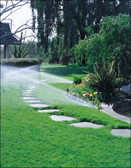 Sprinklers can be installed by Landco